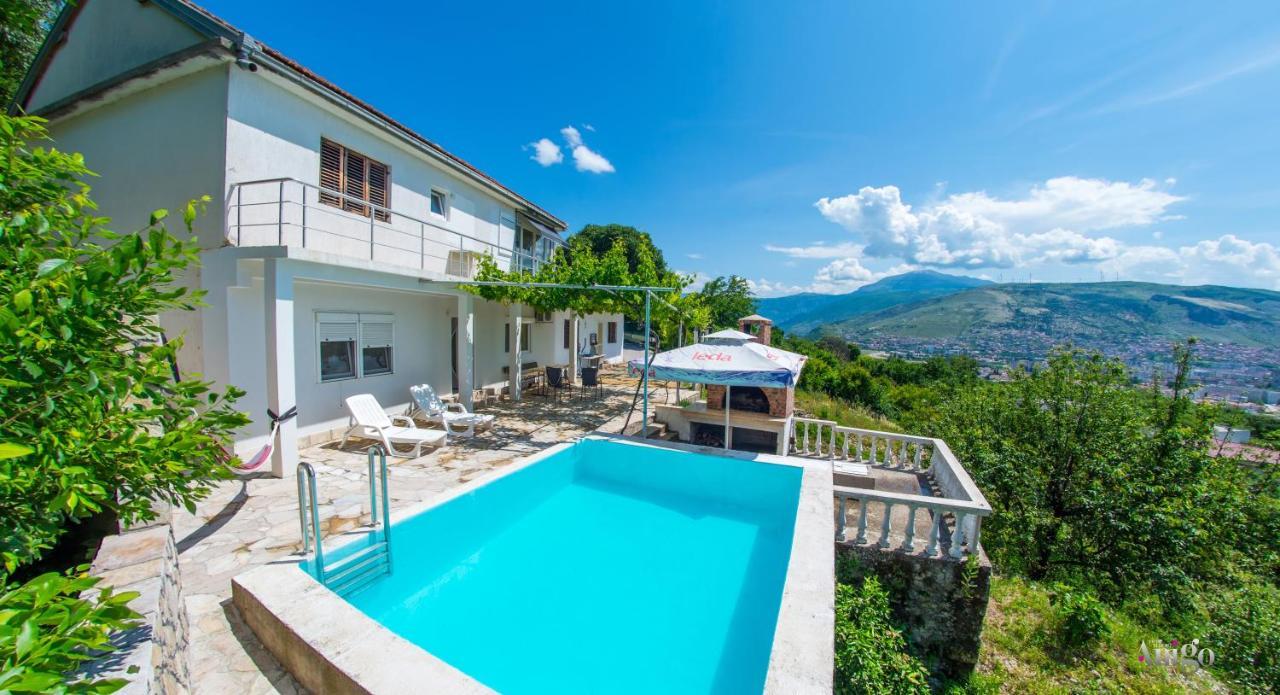 Perfect View Of Mostar - With Swimming Pool Exterior foto